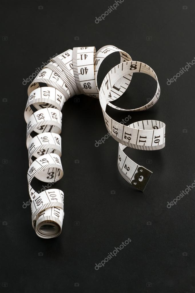 Tailor measuring tape stock image. Image of measure, curly - 18034557