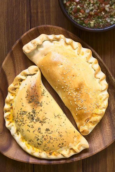 Chilenische Empanada gebacken — Stockfoto