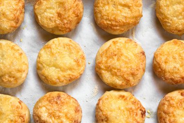 Macar peynir Pogacsa tuzlu hamur işleri