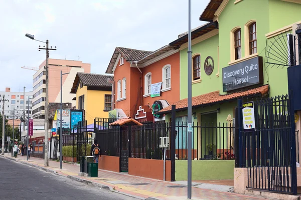 Mariscal foch ulicy w quito, Ekwador — Zdjęcie stockowe