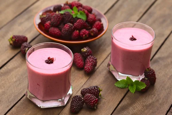 BlackBerry Milkshake — Stockfoto