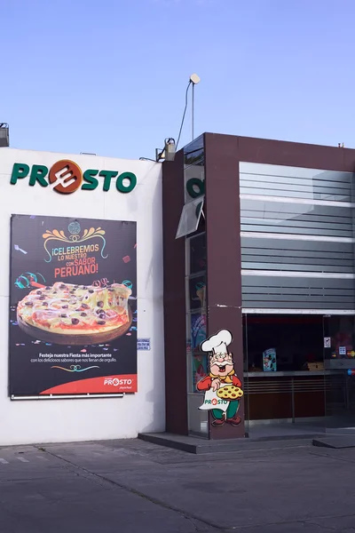 Pizzaria em Huancavelica, Peru — Fotografia de Stock