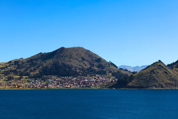 Copacabana en el Lago Titicaca en Bolivia —  Fotos de Stock