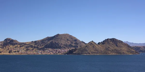 Copacabana at Lake Titicaca in Bolivia — Stock Photo, Image