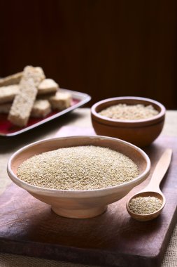 Çiğ beyaz Quinoa