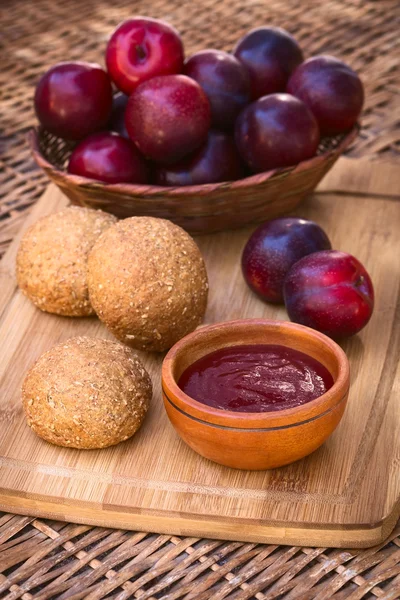 Plum Jam — Stock Photo, Image