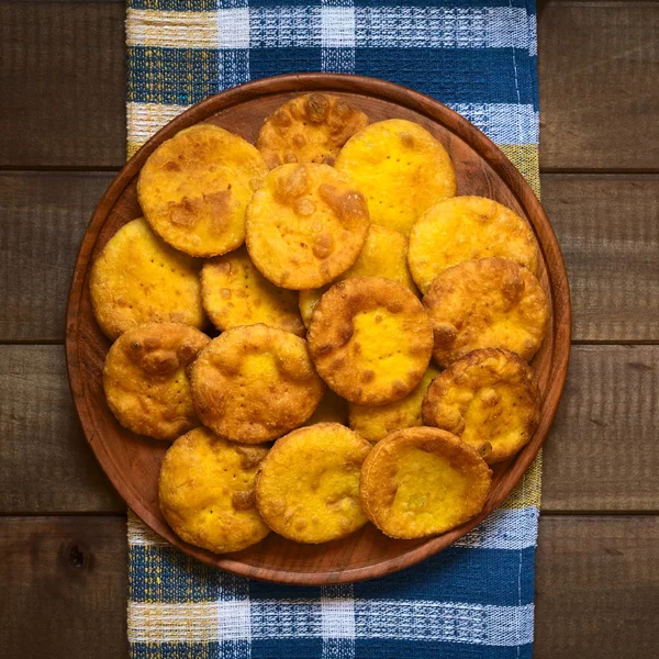 Chilenischer Imbiss namens Sopaipilla — Stockfoto