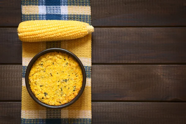 Chilenska Pastel de Choclo (majs paj) — Stockfoto