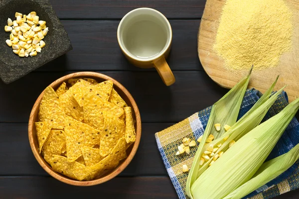 Chips de tortilla — Fotografia de Stock