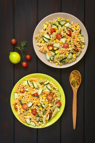 Salada de massas vegetariana — Fotografia de Stock