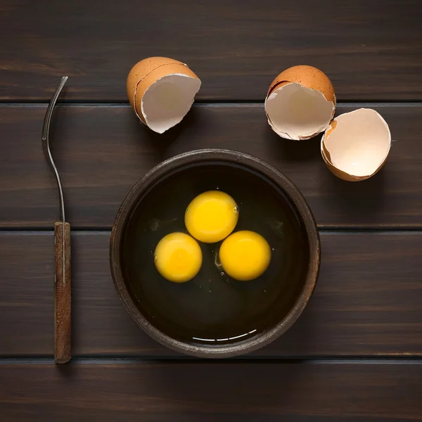 Raw Eggs — Stock Photo, Image