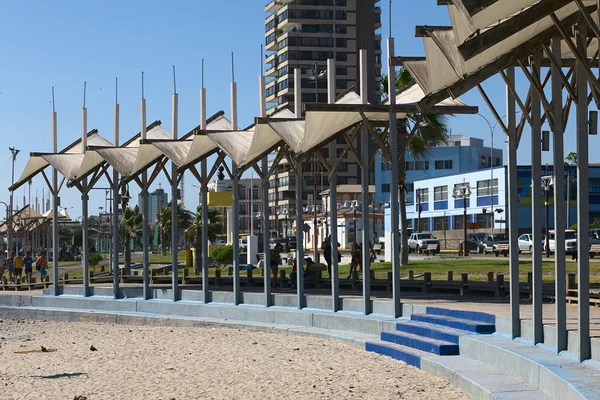 Iquique, Şili'deki Cavancha Beach