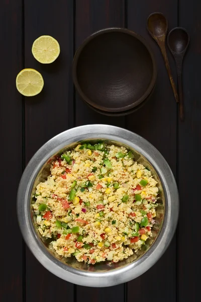 Ensalada de cuscús vegetariano — Foto de Stock