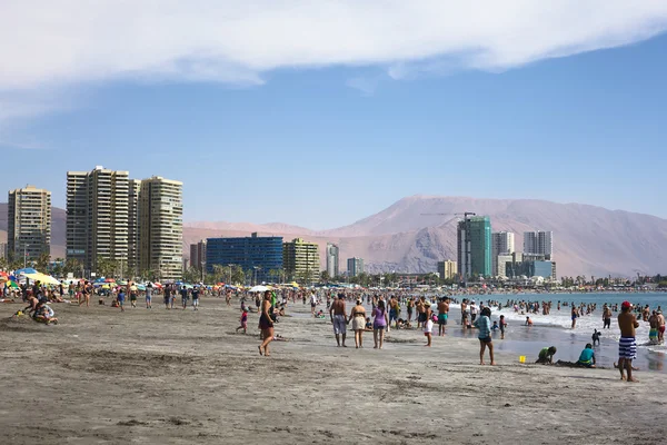 Cavancha strand in Iquique, Chili — Stockfoto