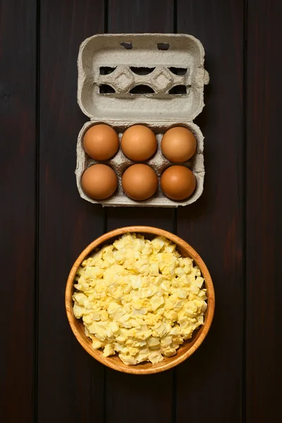 Eiersalade — Stockfoto