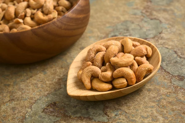 Gesalzene Cashewnüsse — Stockfoto