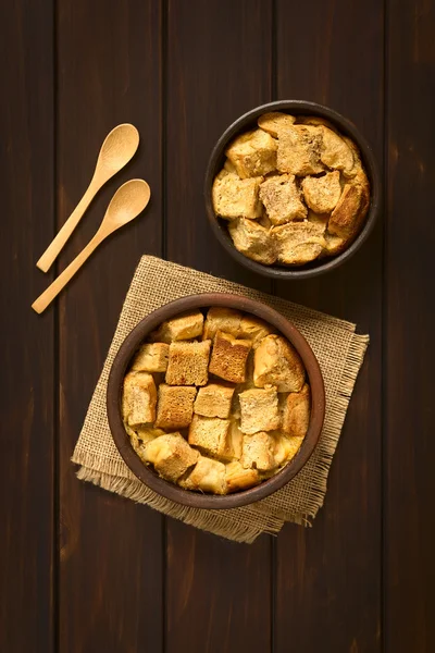 Sweet Bread Pudding — Stock Photo, Image