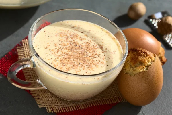 Eggnog Drink — Stock Photo, Image