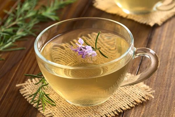 Fresh Rosemary Tea — Stock Photo, Image