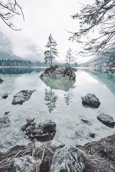 Hintersee lago paesaggio — Foto Stock