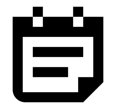 Takvim vektörü simgesi