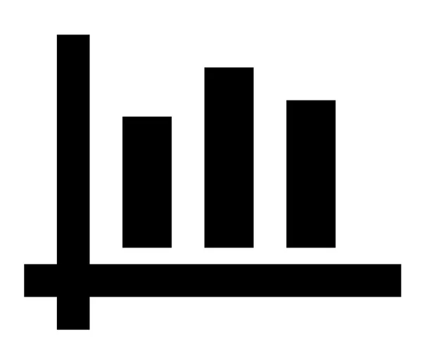 Icona del vettore grafico — Vettoriale Stock