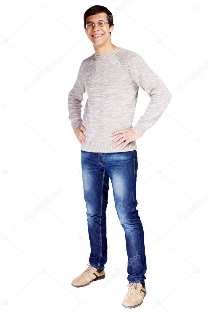 Guy with hands on hips