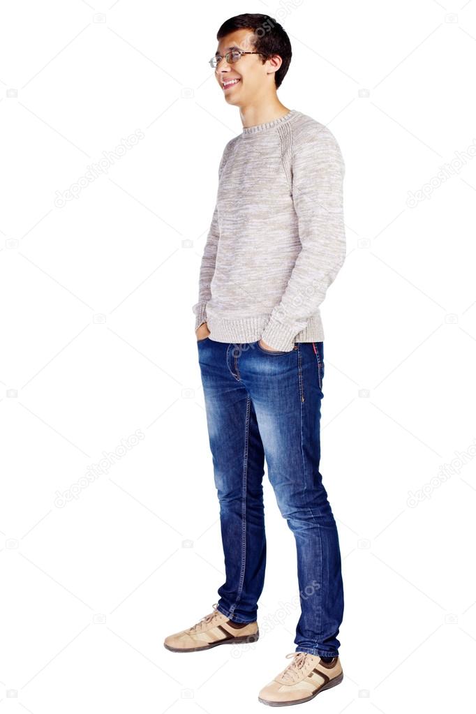 Guy with hands in pockets