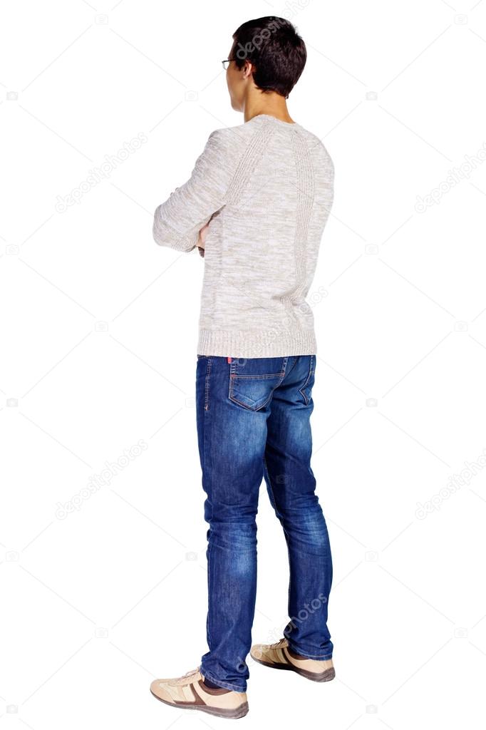 Guy with crossed arms Stock Photo by ©furtaev 58945515