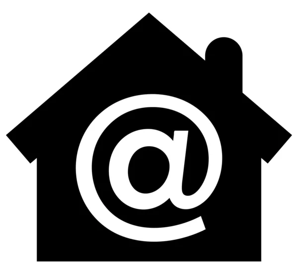 Home Internet icon — стоковый вектор