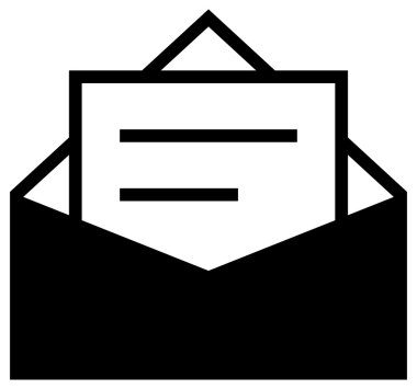 Mektup zarf simgesi
