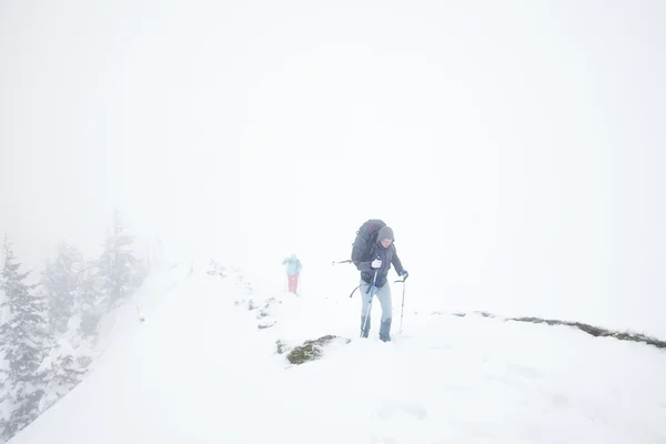 Extremos invernales en los Alpes —  Fotos de Stock