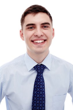 gülümseyen adam portresi