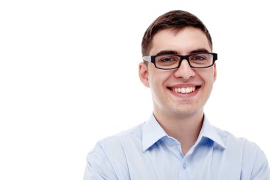 Gülümseyen adam headshot