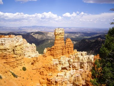 Bryce canyon kayalar kızdırma sunligt