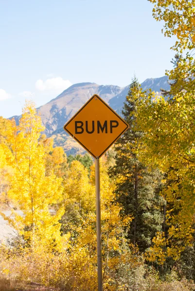 Bump dans la route — Photo