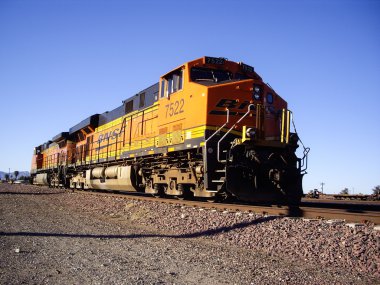 BNSF yük treni lokomotif No 7522