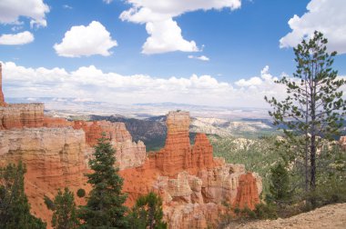 Grand view Bryce Canyon Milli Parkı