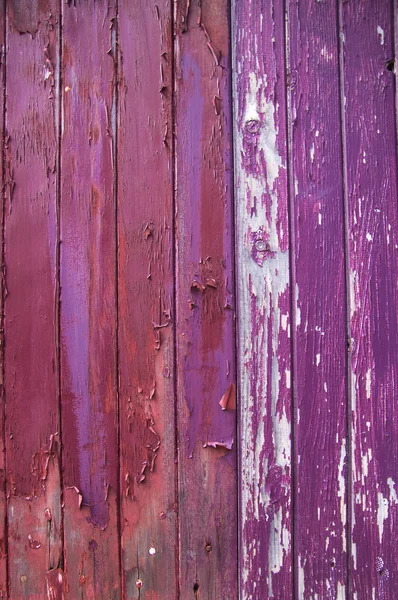 Old painted wooden boards — Stock Photo, Image