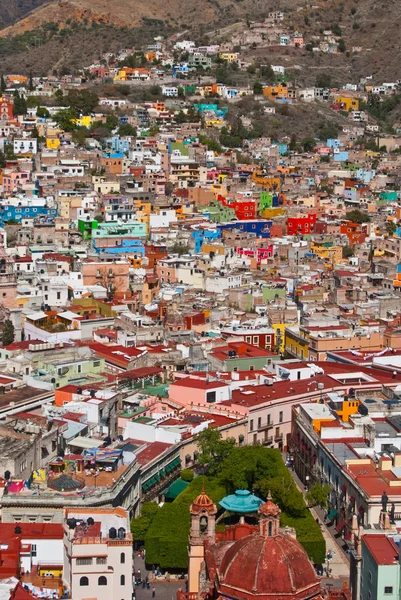 Kräftige Farben von Guanajuato Mexico lizenzfreie Stockfotos