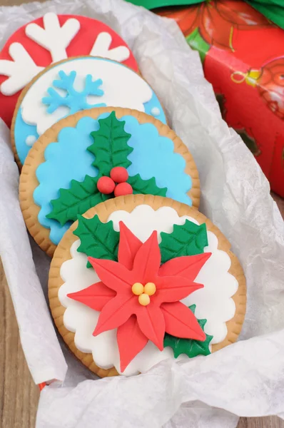 Een kerstkoekjes — Stockfoto