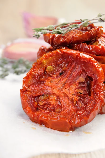 Hromadu sušených rajčat — Stock fotografie