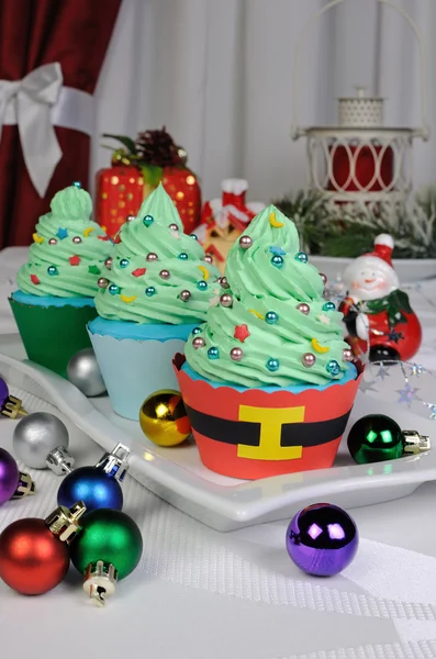 Christmas muffins — Stock Photo, Image