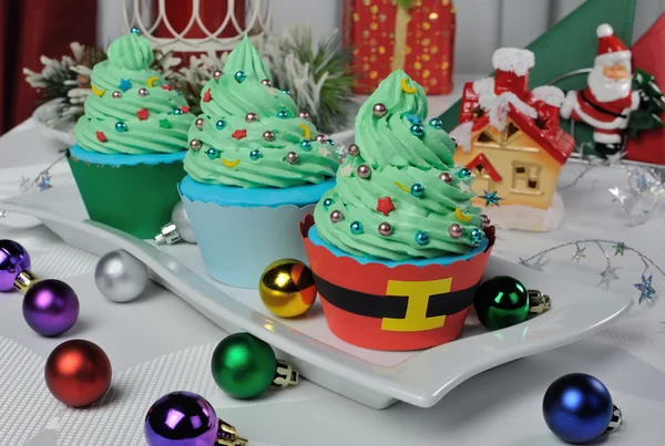 Christmas muffins — Stock Photo, Image