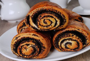 haşhaş tohumu ile buns