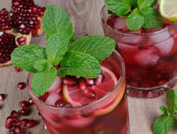 Pomegranate cocktail — Stock Photo, Image