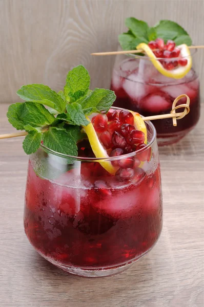 Cocktail di melograno — Foto Stock