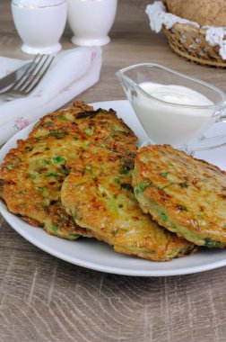 Kabak ve bezelye, börek