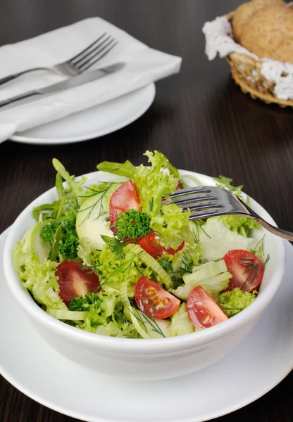 Salade légère de légumes d'été — Photo