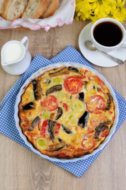 sebze omlet